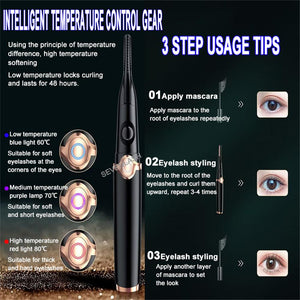 Electric Heated Eyelash Curlers