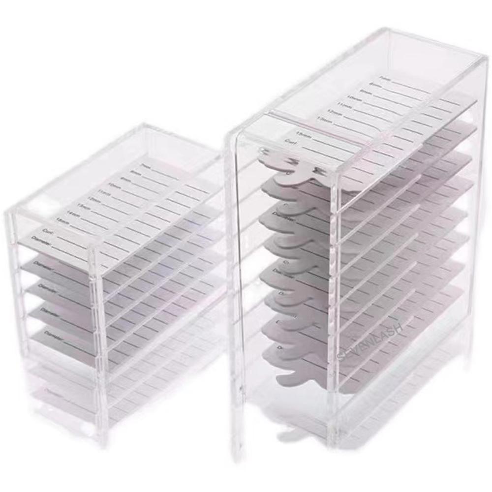 8 Layers Acrylic Pallet Lash Display Holder