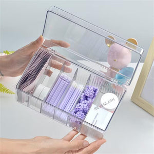 6 Grids lash Accessories Storage Box