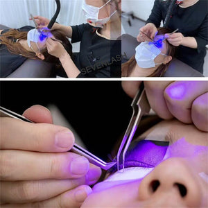 SL008 UV lash lamp use