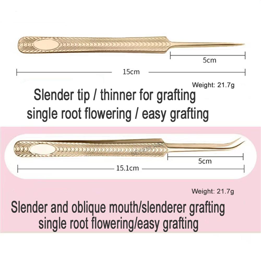 High-precision Engraving Tweezers For Lash Extensions 2Sets