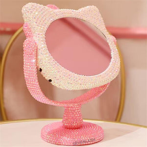 Hello Kitty Luxury Bling Diamond Lash Mirror