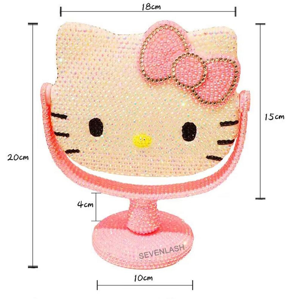 Hello Kitty Luxury Bling Diamond Lash Mirror