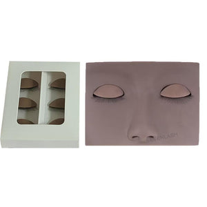 Mannequin Head With Practice Silicone Eyes