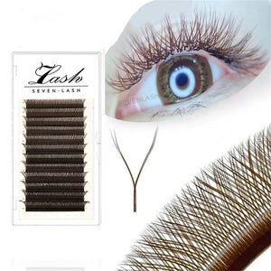 Brown Color YY Lash Extension