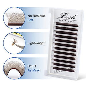 Brown Color YY Lash Extension