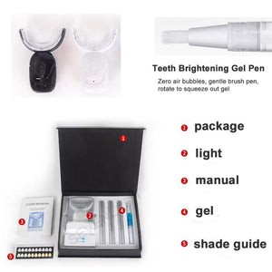 Rechargeable Teeth Whitening Gel Kit