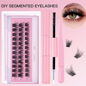 DIY Segmented Eyelashes for Lash Extensions