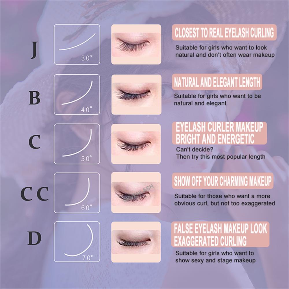 J/B Premium Soft Lash Extensions (16rows)