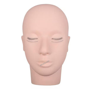 Four-layer Eyelash Model Head for Practicing Eyelash Grafting