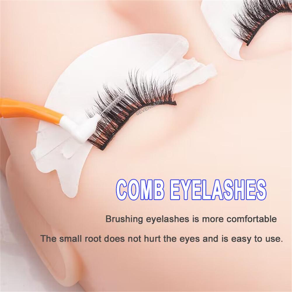 L-Shaped Grafting Eyelash Brush Eyebrow Brush