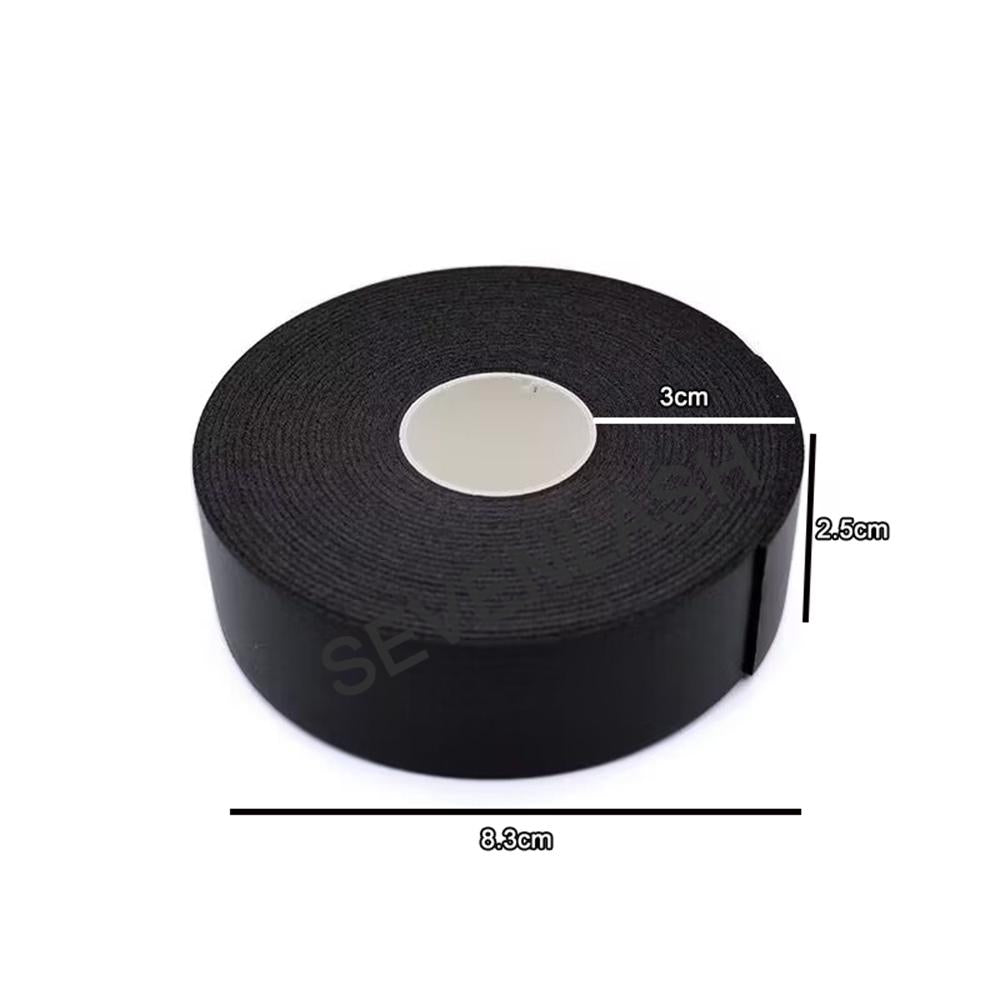 Foam Eye Pads Black Tape Roll