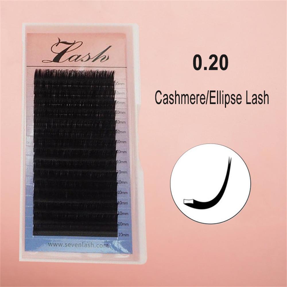 0.20mm Cashmere Flat Lashes 16 Rows