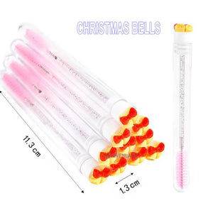 Christmas Tube Lash Brush (10 pcs)