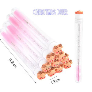 Christmas Tube Lash Brush (10 pcs)