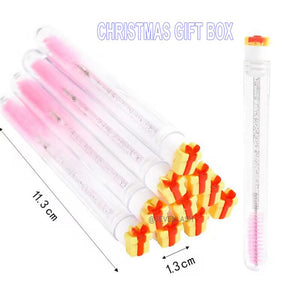 Christmas Tube Lash Brush (10 pcs)