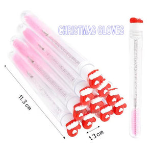 Christmas Tube Lash Brush (10 pcs)