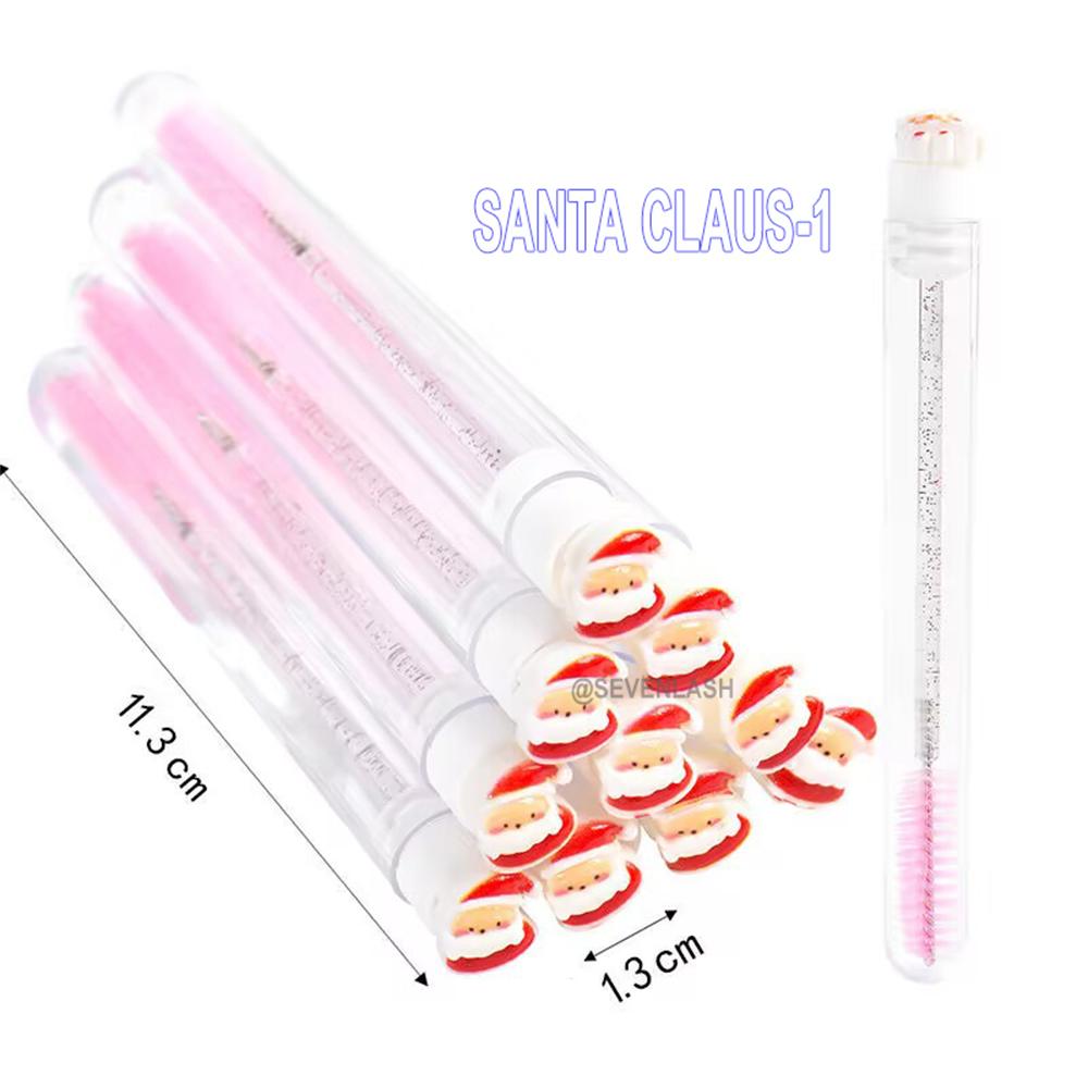 Christmas Tube Lash Brush (10 pcs)