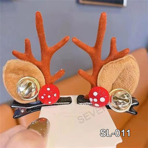 Christmas Deer Ears Hair Clip
