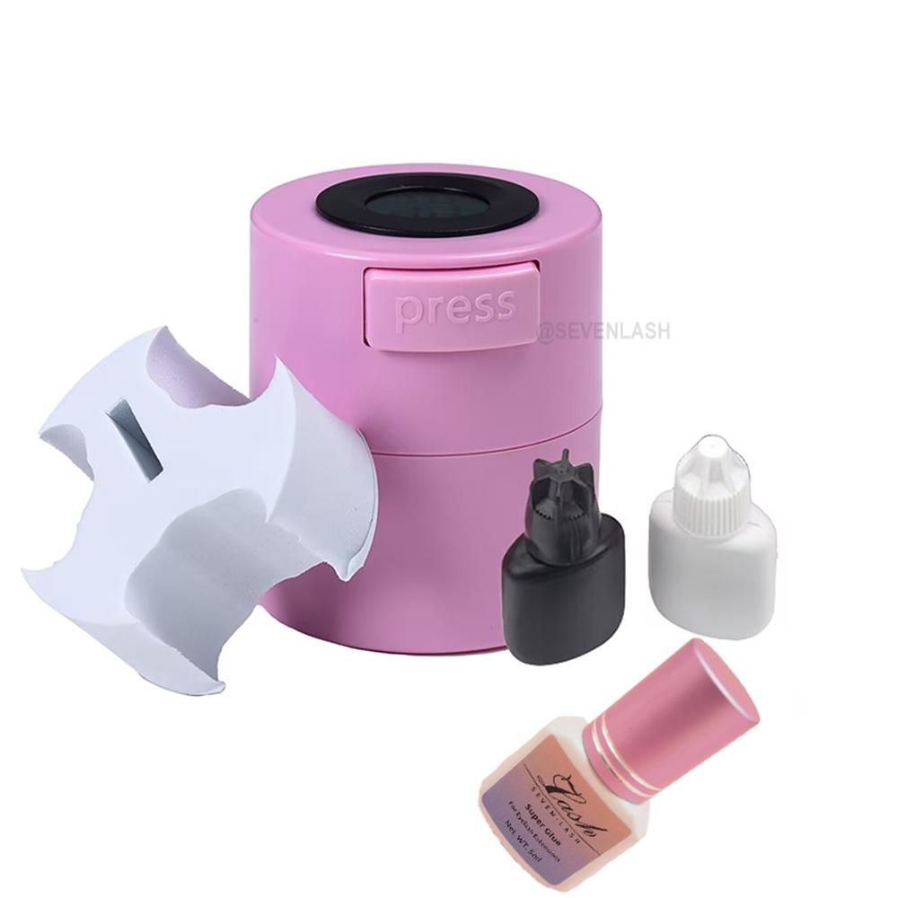 Colorful Glue Storage Tank with Humidity Temperature Display (Without Battery)