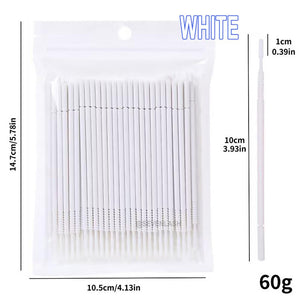Disposable Spiral Non-slip Long Cleaning Lash Brush (100pcs)