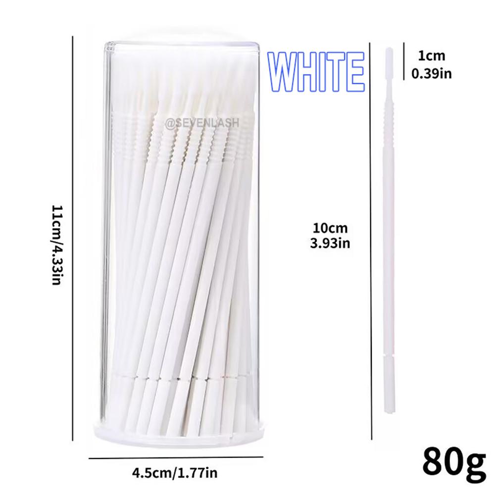 Disposable Spiral Non-slip Long Cleaning Lash Brush (100pcs)