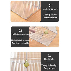 Dust-proof Eyelash Extension Tool Storage Box with Cover