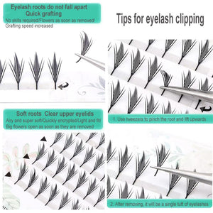 Flake Lashes Comic Tower Tip Eyelashes