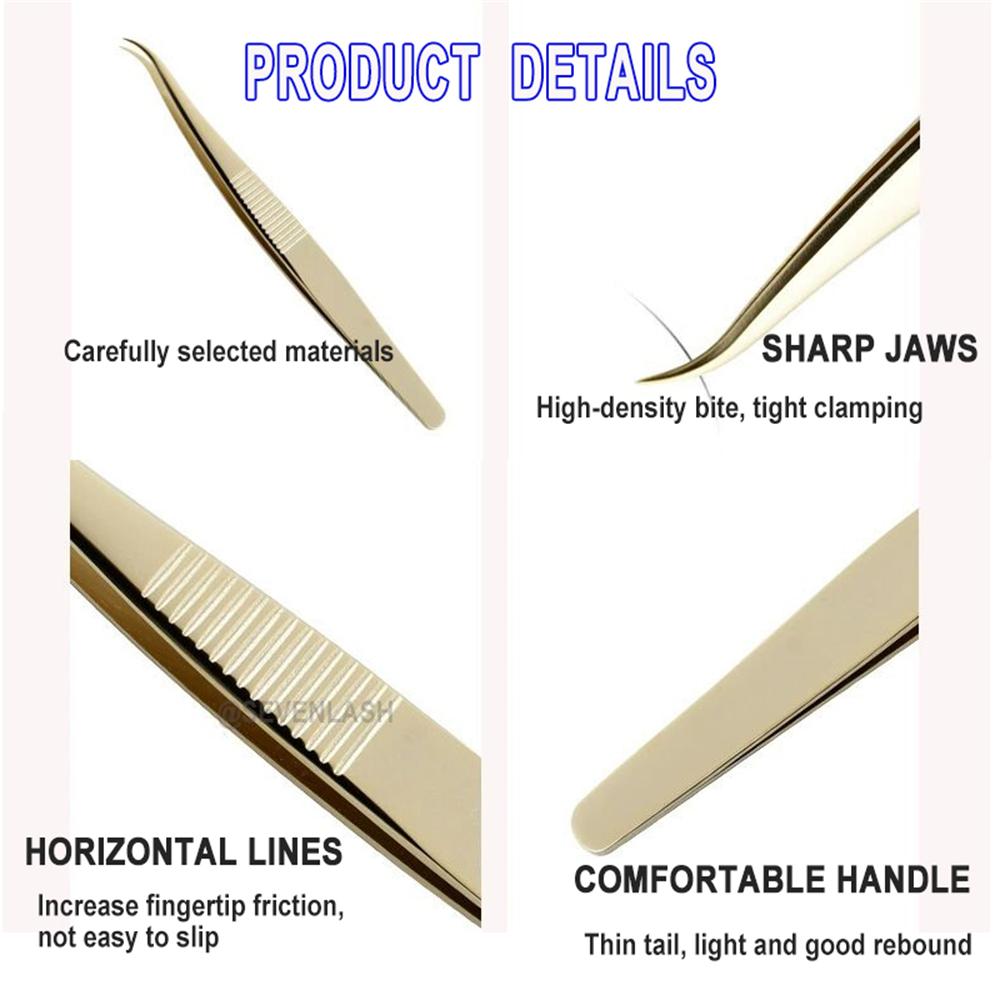 Horizontal Penguin Tweezers for Lash Extensions