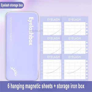 Magnetic Storage Box For Eyelash Extensions