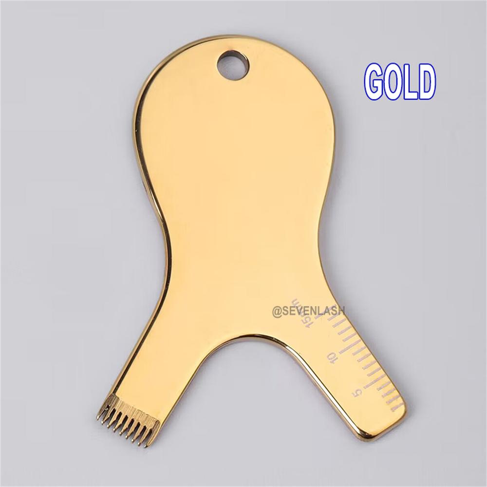 Metal Keratin Eyelash Curling Tool Comb