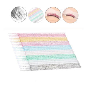 Micro Crystal Handle Eyelash Brush (100pcs/pack)