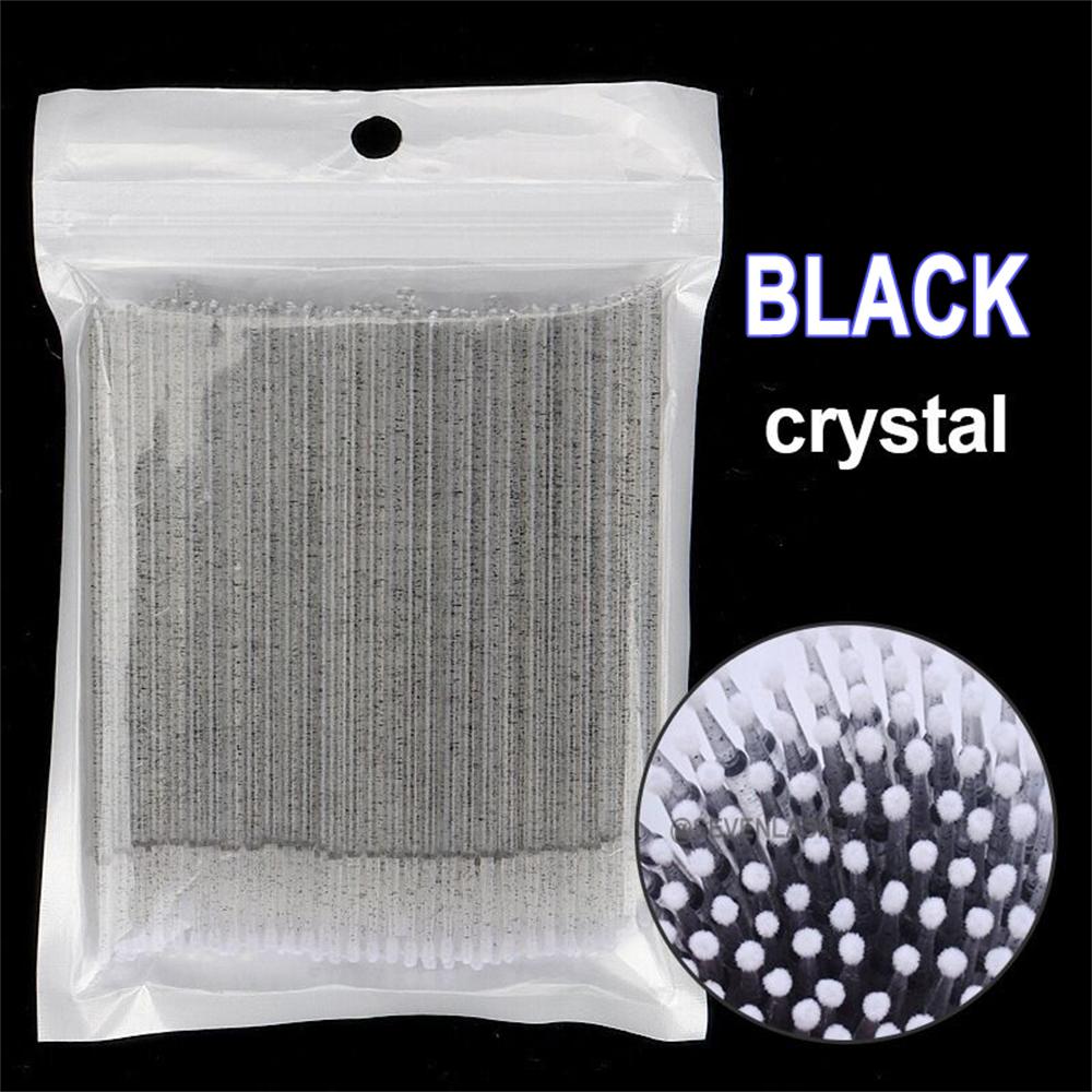 Micro Crystal Handle Eyelash Brush (100pcs/pack)