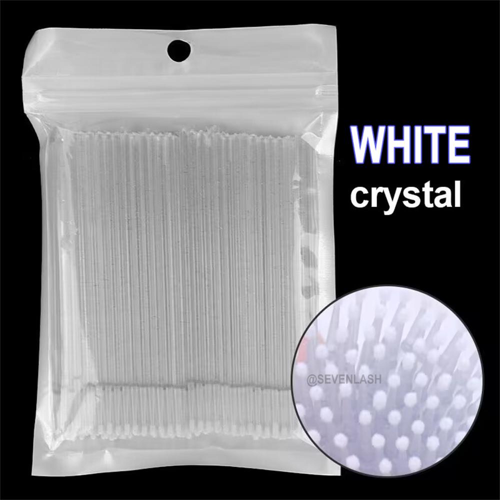 Micro Crystal Handle Eyelash Brush (100pcs/pack)