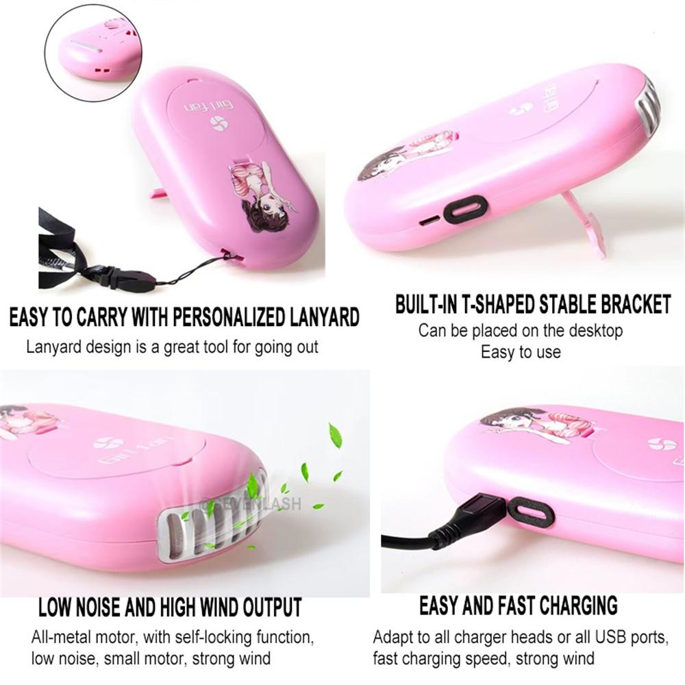 New Lash Blower Fan With Mirror