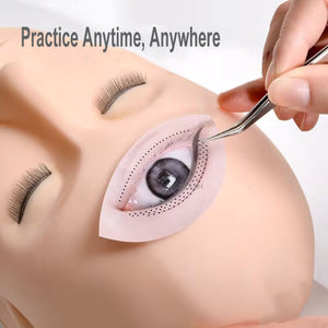 lash-tech-mannequin-head-with-eye-practice-sticker