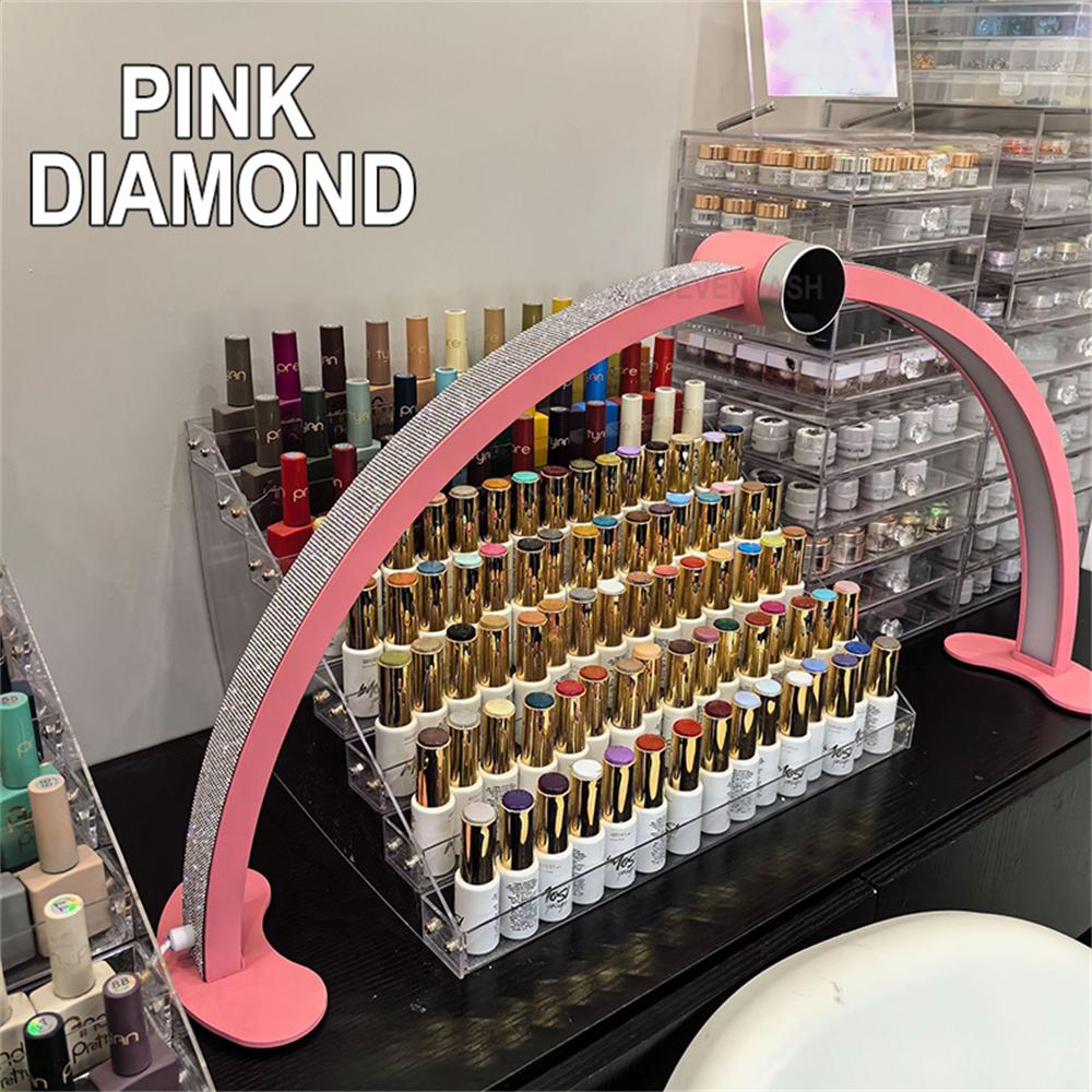 Foldable U-Shaped Crescent Nail Lamp
