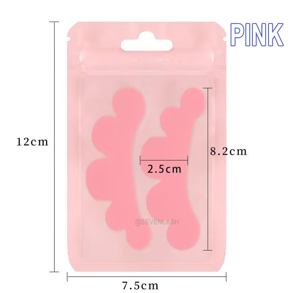 Reusable Flower type Lashes Silicone Under Eye Pads