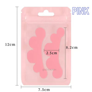 Reusable Flower type Lashes Silicone Under Eye Pads