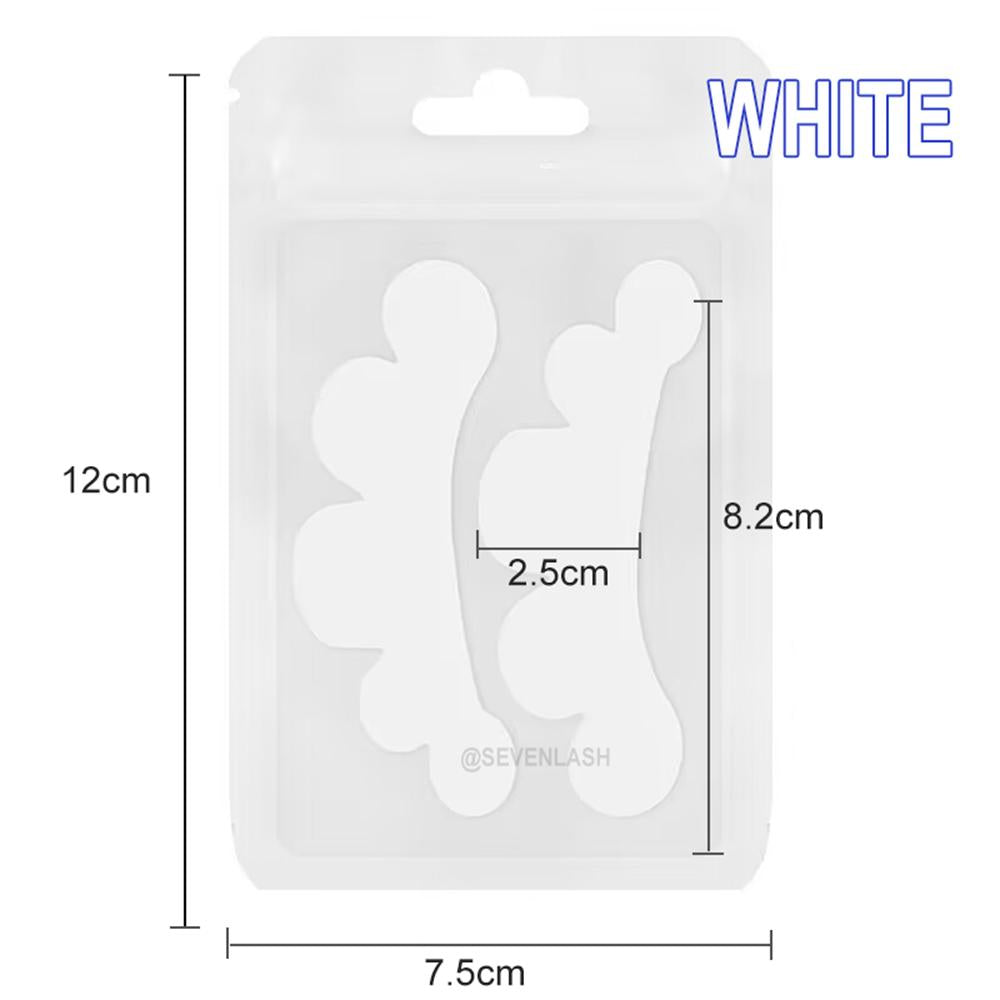 Reusable Flower type Lashes Silicone Under Eye Pads