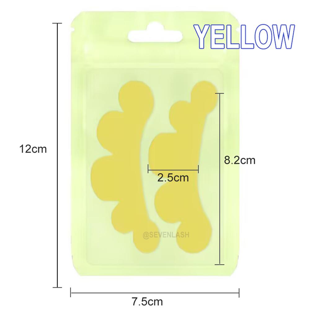 Reusable Flower type Lashes Silicone Under Eye Pads