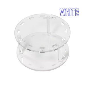 Rotating 12-hole Acrylic Eyelash Tweezers Stand