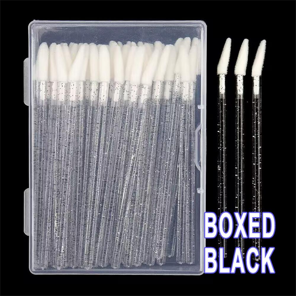 Slanted Crystal Handle Lip Brush (50 pieces/piece)