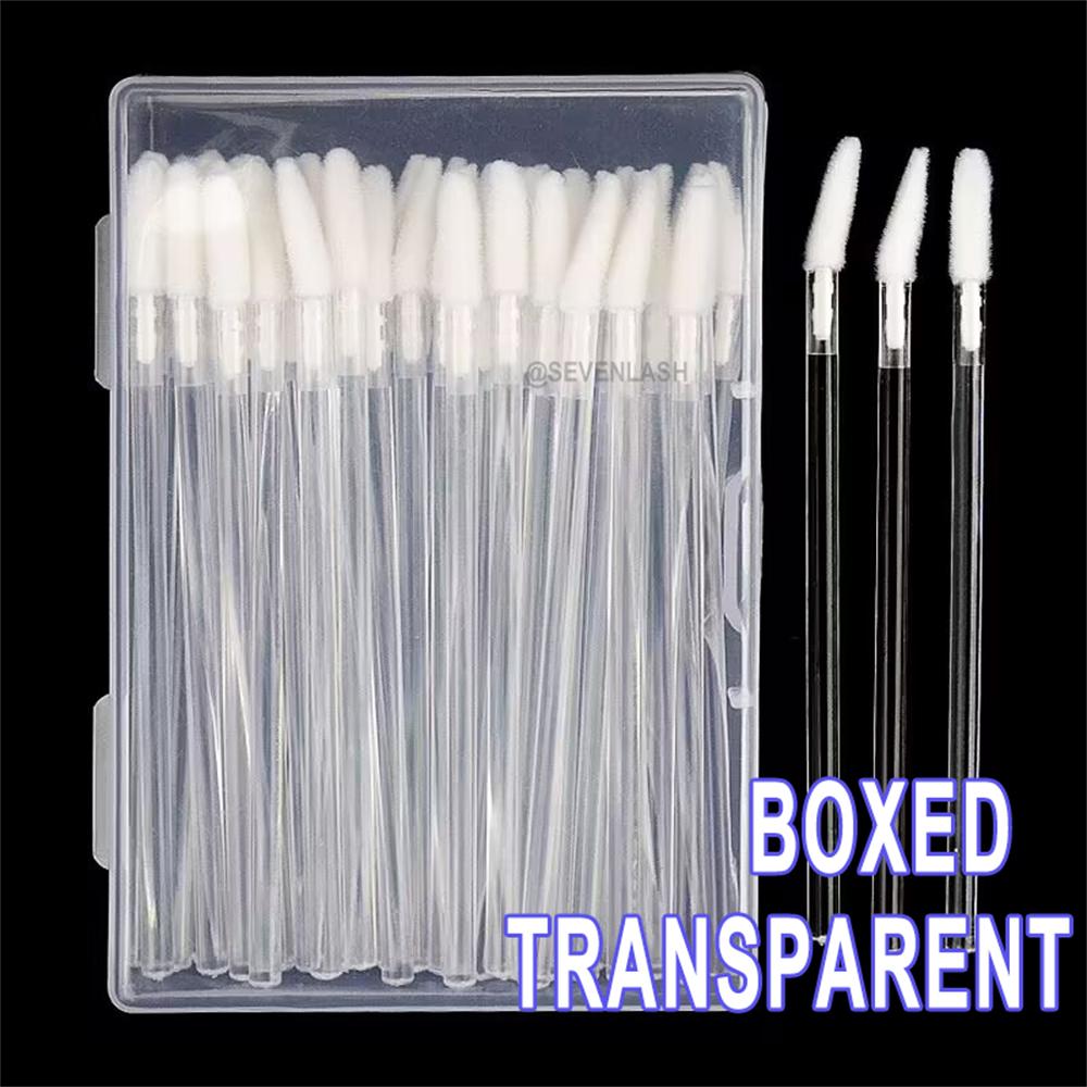 Slanted Crystal Handle Lip Brush (50 pieces/piece)
