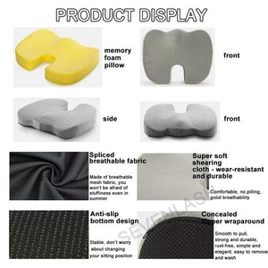 U-beauty Anti-slip Memory Foam Seat Cushion