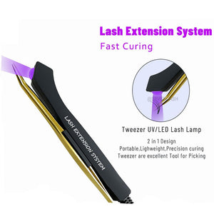 UV LED Tweezer Lamp Foot Pedal Remote for Eyelash Extensions