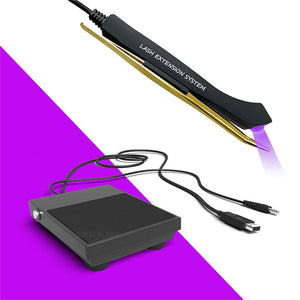 UV LED Tweezer Lamp Foot Pedal Remote for Eyelash Extensions