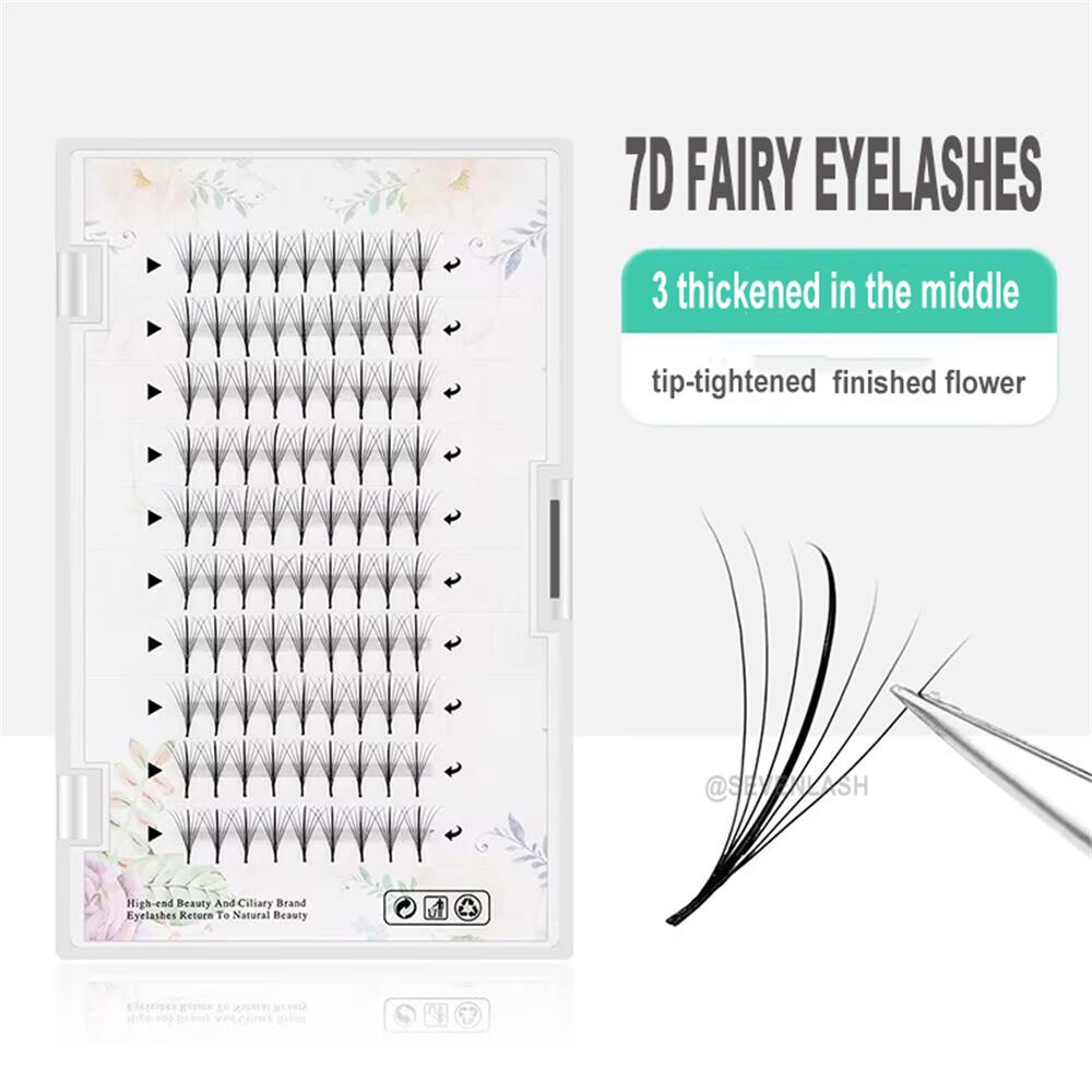 Wispy Lashes Handmade Premade Lash