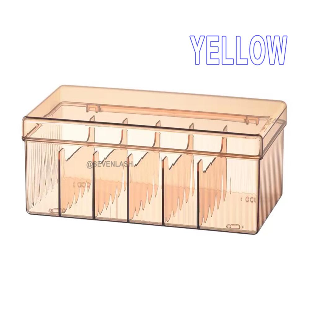 6 Grids lash Accessories Storage Box