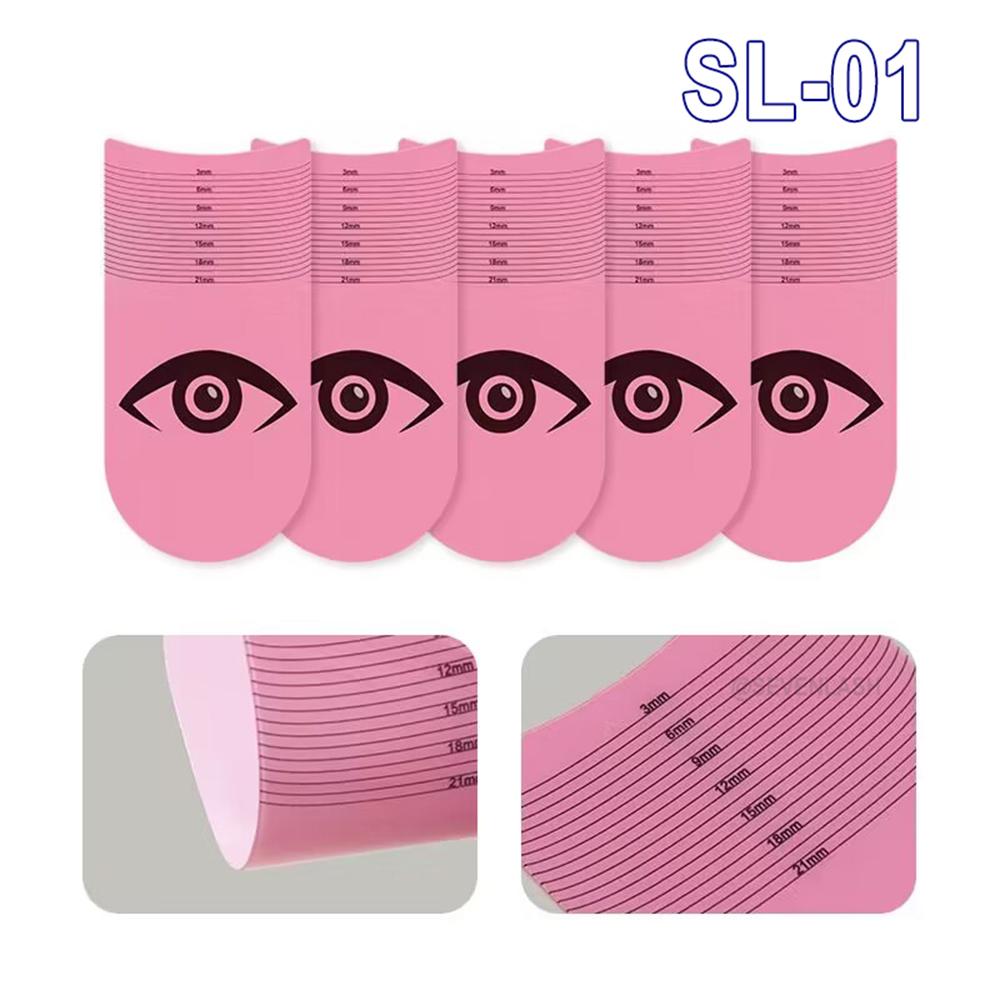 Eyelash Measuring Ruler for Eyelash Extensions